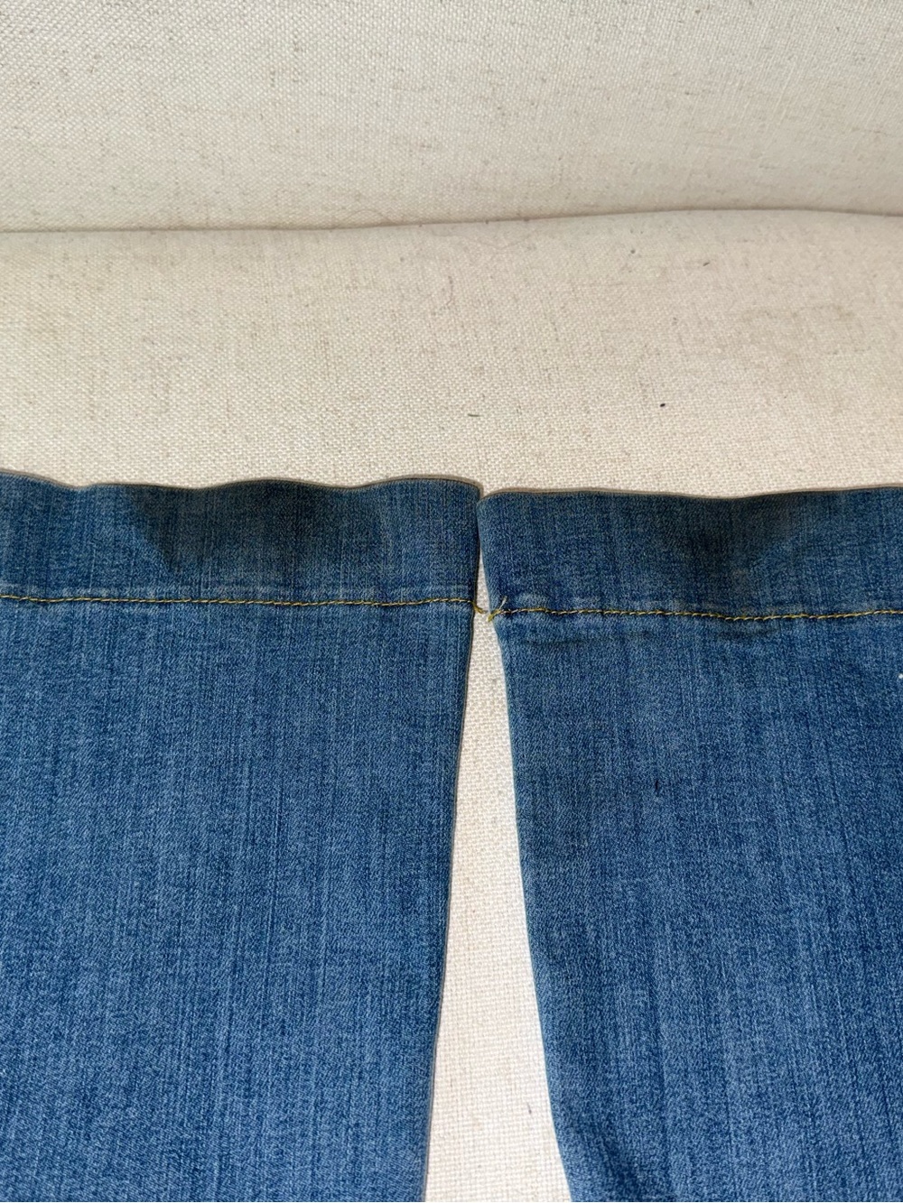 SPANX Vintage Indigo Flared High-Rise Jeans - Picture 7 of 9